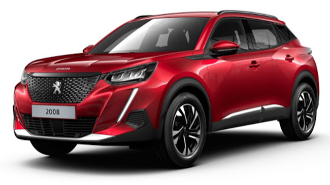 Peugeot 2008 rouge